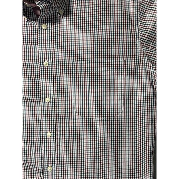 Paul Fredrick Non-Iron Men's Oxford Flip Cuff Size 16 1/2-33 - Picture 2 of 13